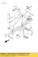 9079R2428000, Yamaha, Batterie (yb7l-b) yamaha sr 125 500 1989 1992 1993 1996 1997 1998 1999 2000, Nouveau