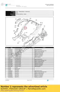 Piaggio Group 624447 fiancataright - Bottom side