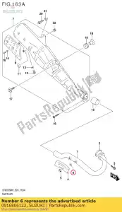 Suzuki 0916806122 wasmachine - Onderkant