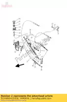 5GHW00425000, Yamaha, kit de cilindro, mestre yamaha yfm 400 2000 2001, Novo