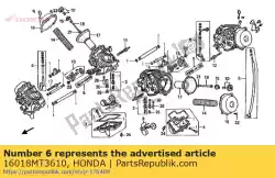 Aqui você pode pedir o conjunto de links iniciais, em Honda , com o número da peça 16018MT3610: