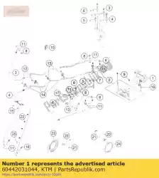 Qui puoi ordinare modulo abs riempito da KTM , con numero parte 60442031044: