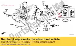 Aqui você pode pedir o definir conjunto regulador em Honda , com o número da peça 16015MKCA01: