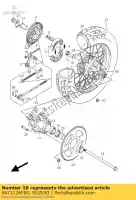 6471126F00, Suzuki, As, achter suzuki vl intruder lc u  vl125 vl250 250 125 , Nieuw