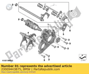 bmw 23009443875 pokrywa mechanizmu ró?nicowego z b?bnem selektora - Dół