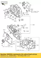 920451172, Kawasaki, Kulka ?o?yskowa kawasaki klr  d kl250 klr250 estrella klf300 4x4 250 300 , Nowy