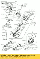 110650225, Kawasaki, berretto kawasaki zx10r ninja e f  zx 10r 1000 , Nuovo