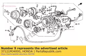 Honda 37121MJ4000 clipe, chicote de fios - Lado inferior