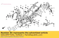 Aqui você pode pedir o permanecer comp., r. Andar em Honda , com o número da peça 50610MFT640: