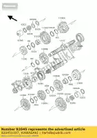 920451197, Kawasaki, Rodamiento de bolas zr1100-a1 kawasaki voyager zephyr zg 1100 1200 1987 1988 1989 1990 1991 1992 1993 1994 1995 1996, Nuevo