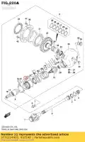 2731224A02, Suzuki, tapón, rodamiento suzuki vs intruder glp vzr m1800 rnuf gsx  g r rz ru2 f ruf gsxr w vz m1500 vlr c1800 vl lc rbzuf rzuf rzu2 c1500 rnu2 rbz glf rn touring rt boss m1800r2 2 black edition gv1400gdgcgt gv1400gdgc vs1400glpf gv1400gd vs1400glp gsx1100g vs1400 vl1500 vzr1800r, Nuevo