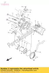 Ici, vous pouvez commander le circlips (1l9) auprès de Yamaha , avec le numéro de pièce 934401205200: