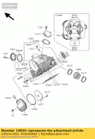 140241060, Kawasaki, cubierta, árbol de levas klf300-a1 kawasaki klf kvf 300 360 2000 2001 2002 2003 2004 2005 2006 2007 2008 2009 2010 2011 2012 2013, Nuevo