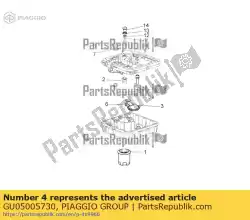 Tutaj możesz zamówić rura od Piaggio Group , z numerem części GU05005730:
