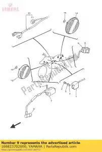 yamaha 166823702000 plug tampa assy - Lado inferior