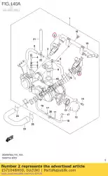 Ici, vous pouvez commander le injecteur assy auprès de Suzuki , avec le numéro de pièce 1571048H00: