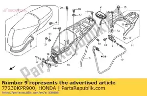 Honda 77230KPR900 captura comp., asiento - Lado inferior