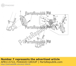 Aprilia AP8113722, Wiosna, OEM: Aprilia AP8113722