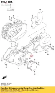 suzuki 0910306225 bolt, eng sprkt - Il fondo