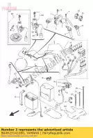 B04H23141000, Yamaha, cubierta, encendido co yamaha  mt yzf r 300 320 660 2016 2017 2018 2019 2020 2021, Nuevo