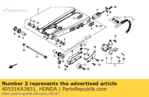 honda 40531KA3831 nenhuma descrição disponível no momento - Lado inferior