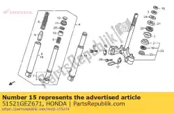 Tutaj możesz zamówić komp., l. Dolny od Honda , z numerem części 51521GEZ671: