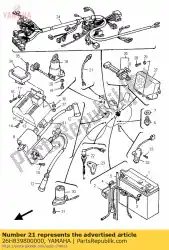 front stop schakelaar assy van Yamaha, met onderdeel nummer 26H839800000, bestel je hier online: