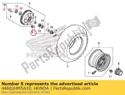 Here you can order the plug, adjusting hole from Honda, with part number 44602HM5A10: