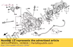 Aqui você pode pedir o sensor de oxigênio em Honda , com o número da peça 36531KTW901: