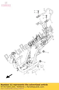 yamaha 977073051200 ?ruba, gwint patelni 2 - Dół