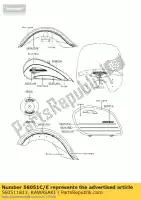 560511813, Kawasaki, marca, capa da bolsa lateral, l kawasaki vn classic fi n a mean streak p d drifter r j g f h b vulcan e nomad l  tourer vn1500 vn1600 1500 1600 , Novo