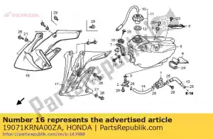 honda 19071KRNA00ZA zestaw ca?unów, r. grzejnik (wl) * typ1 * (typ1) - Dół