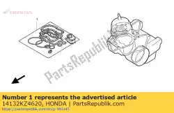 Here you can order the gasket, reed valve from Honda, with part number 14132KZ4620: