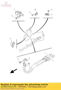 Yamaha 3GM833500100 clignotant relais assy - La partie au fond