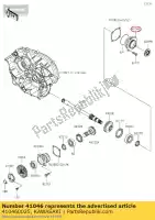 410460025, Kawasaki, housing-bearing kvf650dbf kawasaki  brute force kfx kvf 360 650 700 750 2002 2003 2004 2005 2006 2007 2008 2009 2010 2011 2012 2013 2014 2015 2016 2017 2018 2019 2020 2021, New