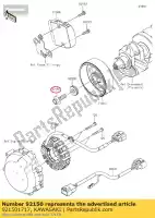 921501717, Kawasaki, boulon, 12x40 klx250-e1 kawasaki  brute force h2 h2r klx kvf tr vn vulcan zx zzr 250 600 750 800 900 1000 1400 1993 1994 1995 1996 1997 1998 1999 2000 2001 2002 2003 2004 2005 2006 2007 2008 2009 2010 2011 2012 2013 2014 2015 2016 2017 2018 2019 2020 2021, Nouveau