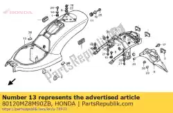 Ici, vous pouvez commander le aucune description disponible pour le moment auprès de Honda , avec le numéro de pièce 80120MZ8M90ZB: