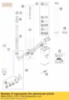 48601059, KTM, tubo exterior husqvarna ktm  adventure smc super adventure super duke 690 701 1190 1290 2011 2012 2013 2014 2015 2016 2017 2018 2019 2020, Novo