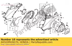 mat b, r. Vloer stap van Honda, met onderdeel nummer 64543MGSD70, bestel je hier online: