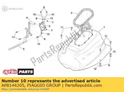 Aquí puede pedir tubo de Piaggio Group , con el número de pieza AP8144205: