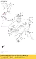 4426220K00, Suzuki, lavadora, frente do tanque de combustível suzuki gw250raz gw250ra 250 , Novo