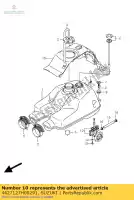 4427127H00291, Suzuki, cubierta, tanque de combustible suzuki lt a 400 2008 2009 2010, Nuevo