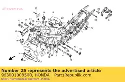 Aqui você pode pedir o parafuso, flange, 10x85 em Honda , com o número da peça 963001008500: