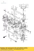 1326010DV0, Suzuki, Set di regolazione suzuki gsf 400 1991 1992 1993, Nuovo