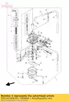 5DG141060000, Yamaha, jeu de vis de réglage du câble yamaha tt r ybr 125 2000 2001 2002 2003 2004 2005 2006 2007, Nouveau