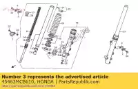 45463MCB610, Honda, zacisk d, przewód hamulcowy honda xl transalp v xl650v 650 , Nowy