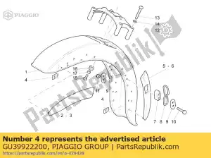 Piaggio Group GU39922200 piatto - Il fondo
