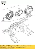 250310404, Kawasaki, meter-assy,combination kawasaki klz versys a 1000 , New