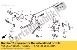 honda 46506GN1000 mouw, rr. rem draaipunt - Onderkant