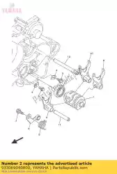 Ici, vous pouvez commander le palier auprès de Yamaha , avec le numéro de pièce 933069040800: